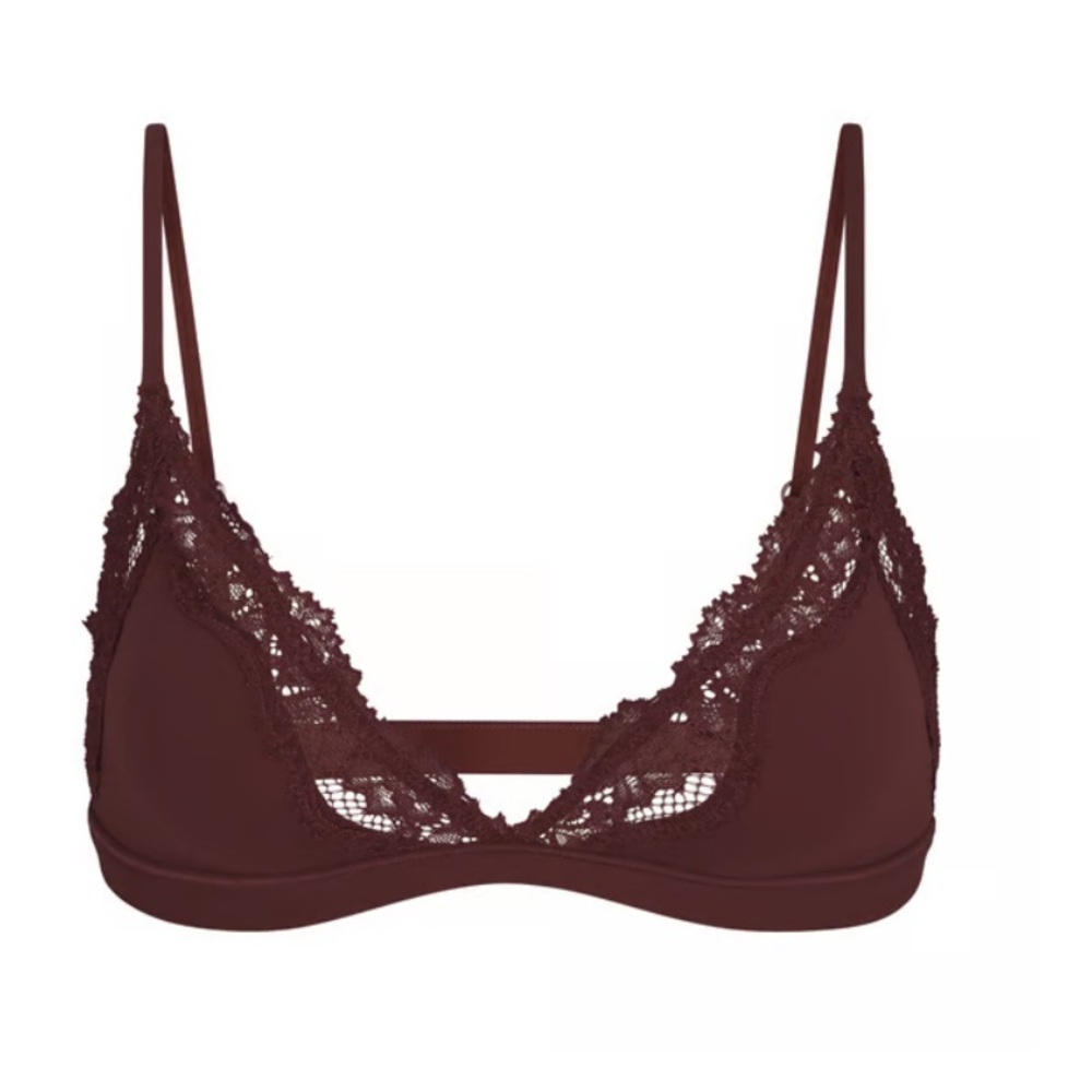 nwt skims fits everybody lace bralette XXS